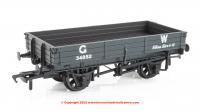 37-941 Bachmann 3 Plank Wagon number 34852 - GWR Grey
